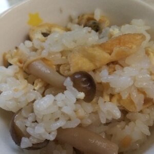 あさりとしめじの炊き込みご飯